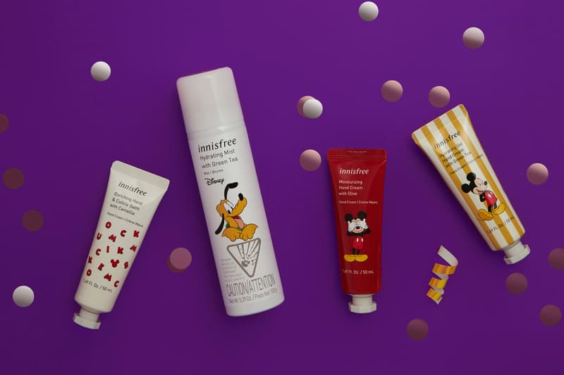 Innisfree Disney Skincare Beauty Makeup Collection K-Beauty Lip Balm Mirror Donald Duck Mickey Minnie Mouse