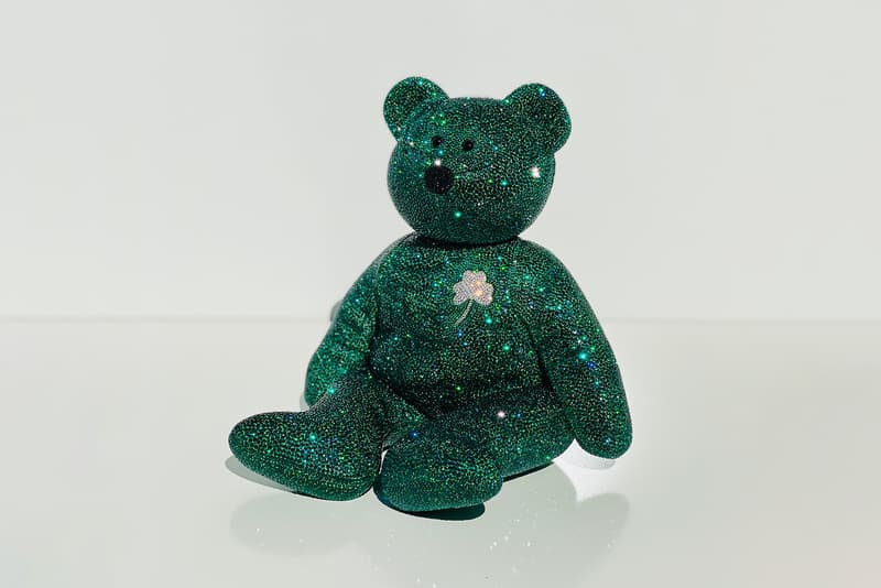 justin hailey bieber online auction charity beanie baby dan life art green crystals kylie jenner