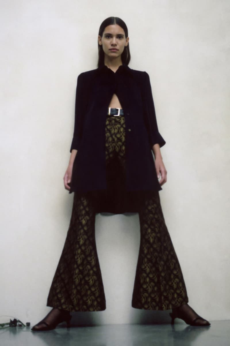 khaite pre fall 2020 collection cate holstein lookbook blouses suits jackets jeans belt