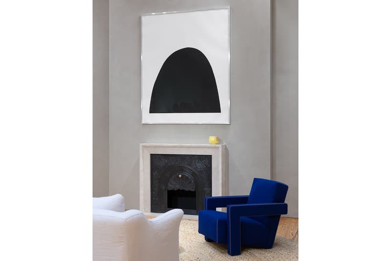 loewe standalone store soho newyork opening art paintings sculptures photographs designer bags clothes
