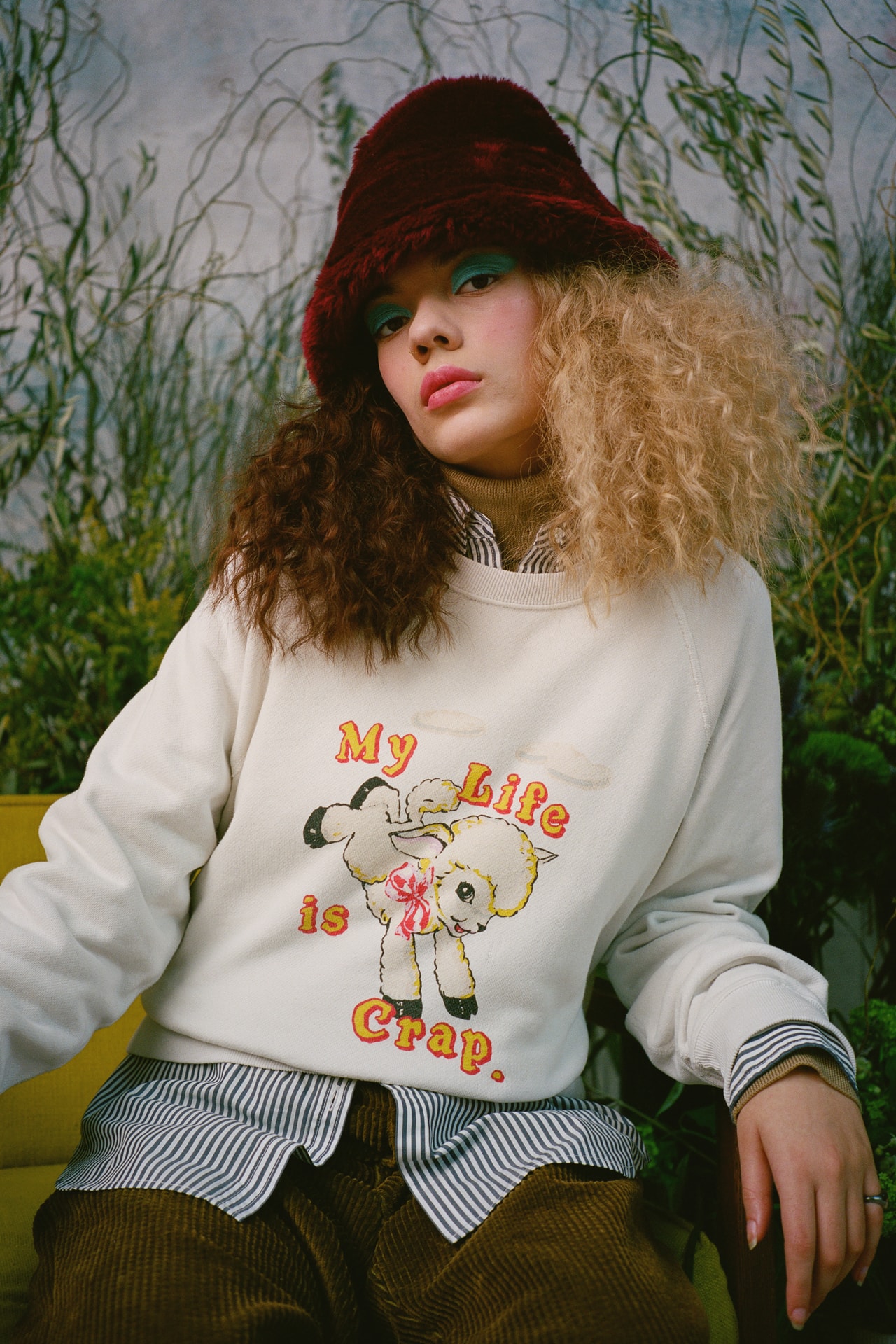Magda Archer x Marc Jacobs Collection Lookbook british artist illustration I hate art sweatshirt crew neck sweater collabroation t-shirts