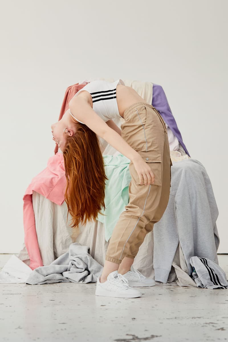 NAKED adidas Originals Three Stripes Icons Editorial Logo Branding Sportswear Athleisure Trend