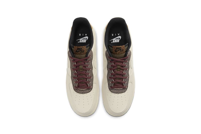 nike air force 1 07 sneakers brown tan beige fossil shoes footwear sneakerhead