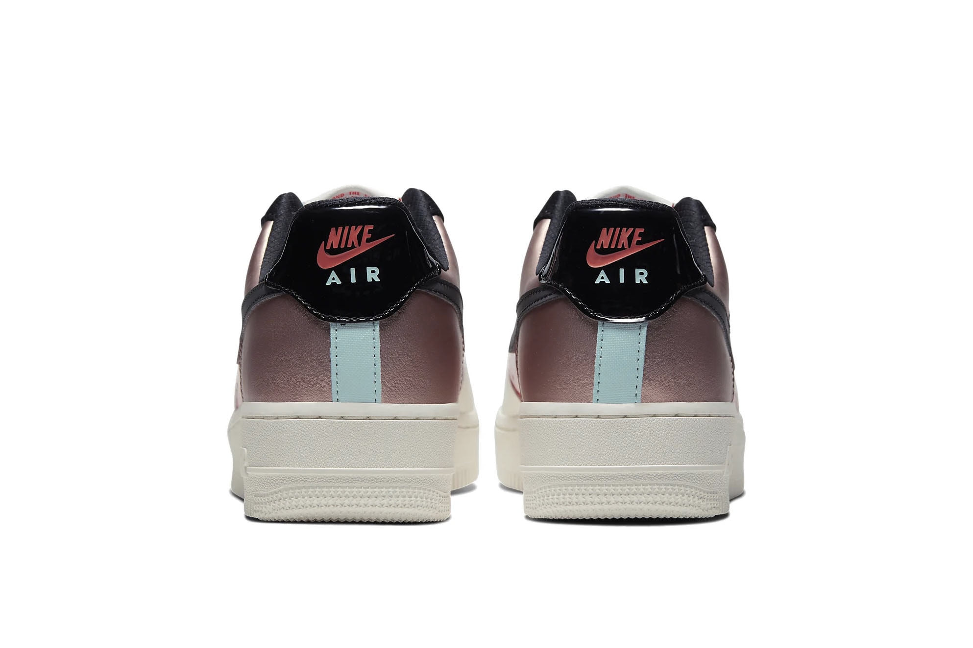 Nike Air Force 1 Glow-in-the-Dark Colorblock Sneaker Shoe Trainer Release Metallic Swoosh