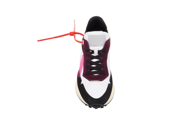 Off-White Arrow Sneaker White/Fuchsia Spring/Summer 2020