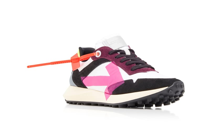 off white arrow running shoes