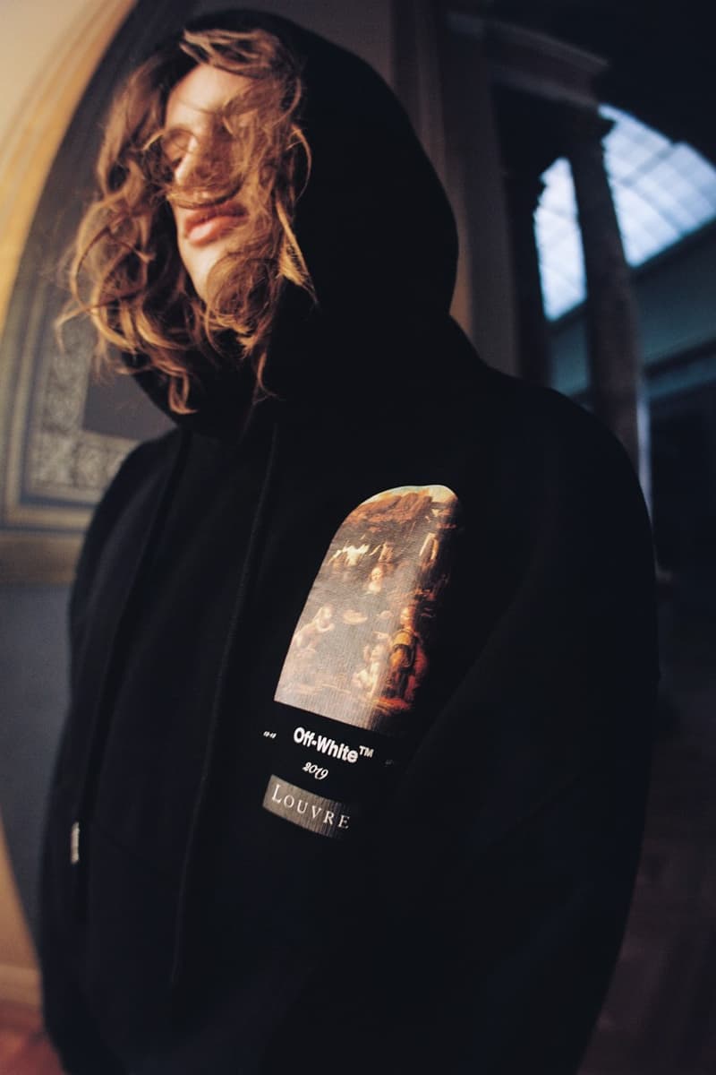 Off-White x Musée du Louvre Leonardo DaVinci Collection