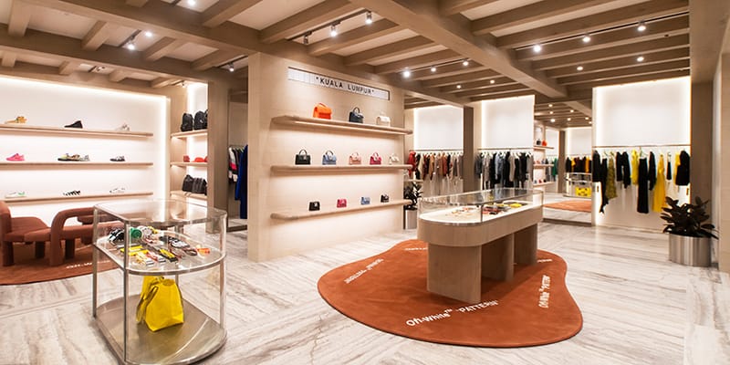 off white shoe store