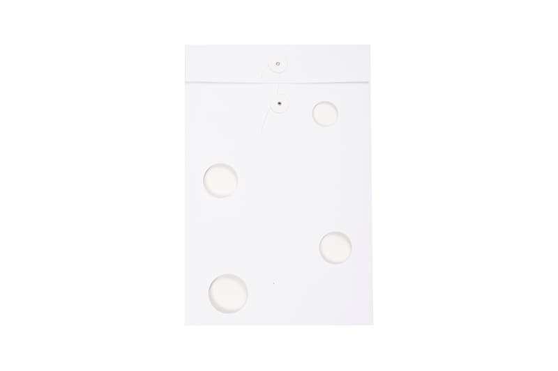 off white virgil abloh perforated book meteor bag spring summer 2020