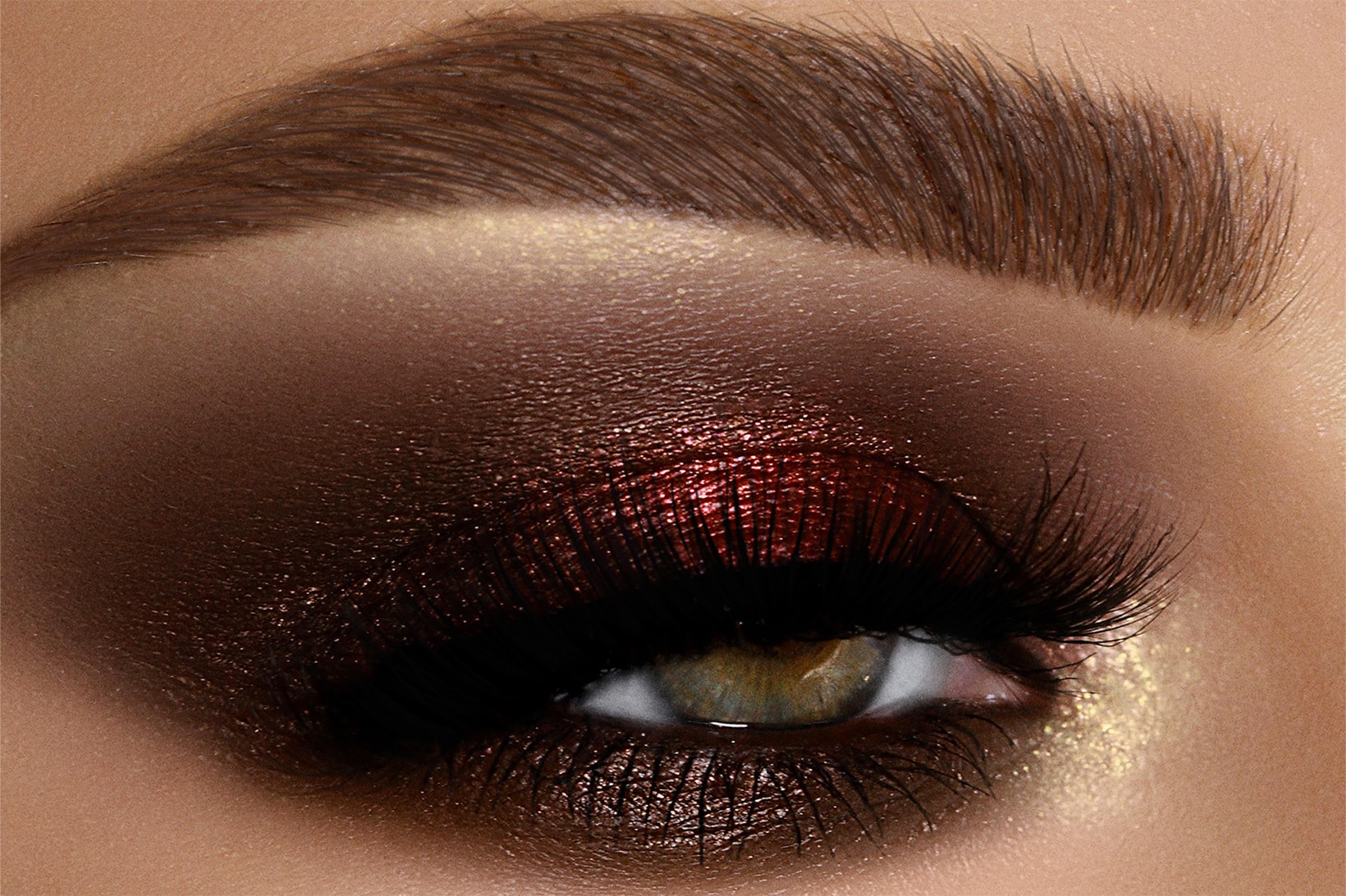 pat mcgrath star wars collaboration eyeshadows makeup beauty eyelashes glitter 