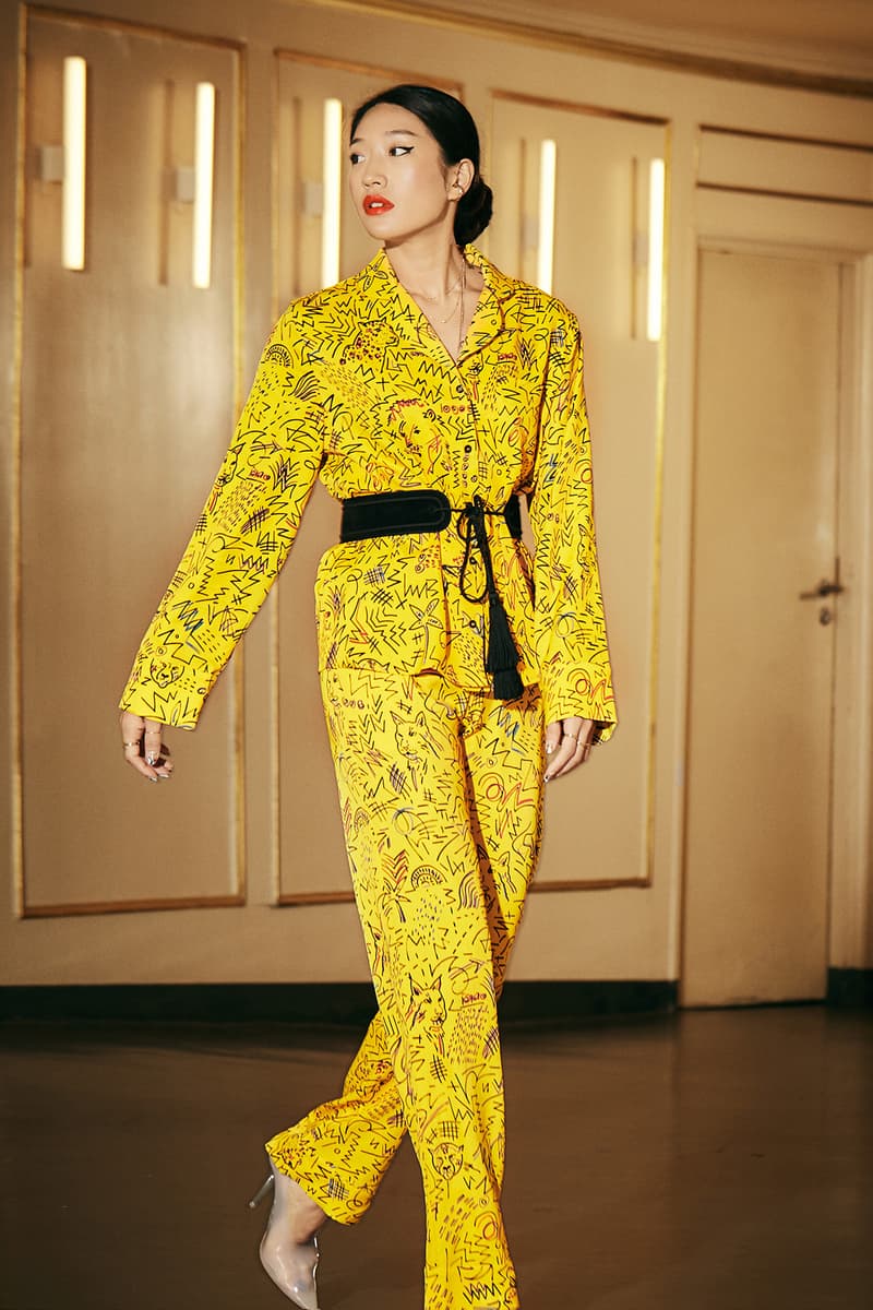 Peggy Gou x YOOX Pajamas Collection Top Pants Yellow