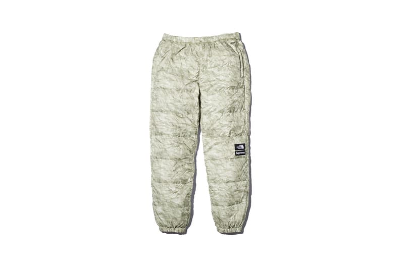 supreme the north face collaboration winter jacket pants scarf