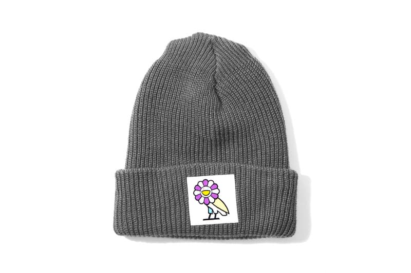 Takashi Murakami x OVO Collection Beanie Grey