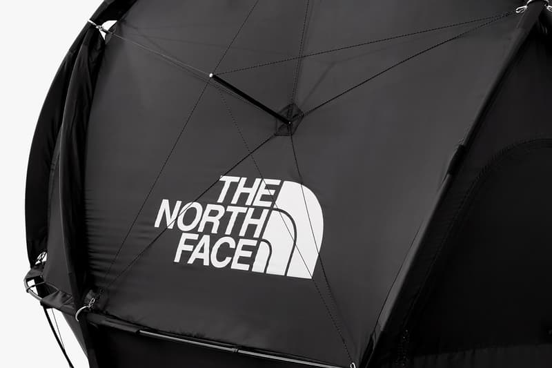 the north face dover street market london geodome tents denali jacket black