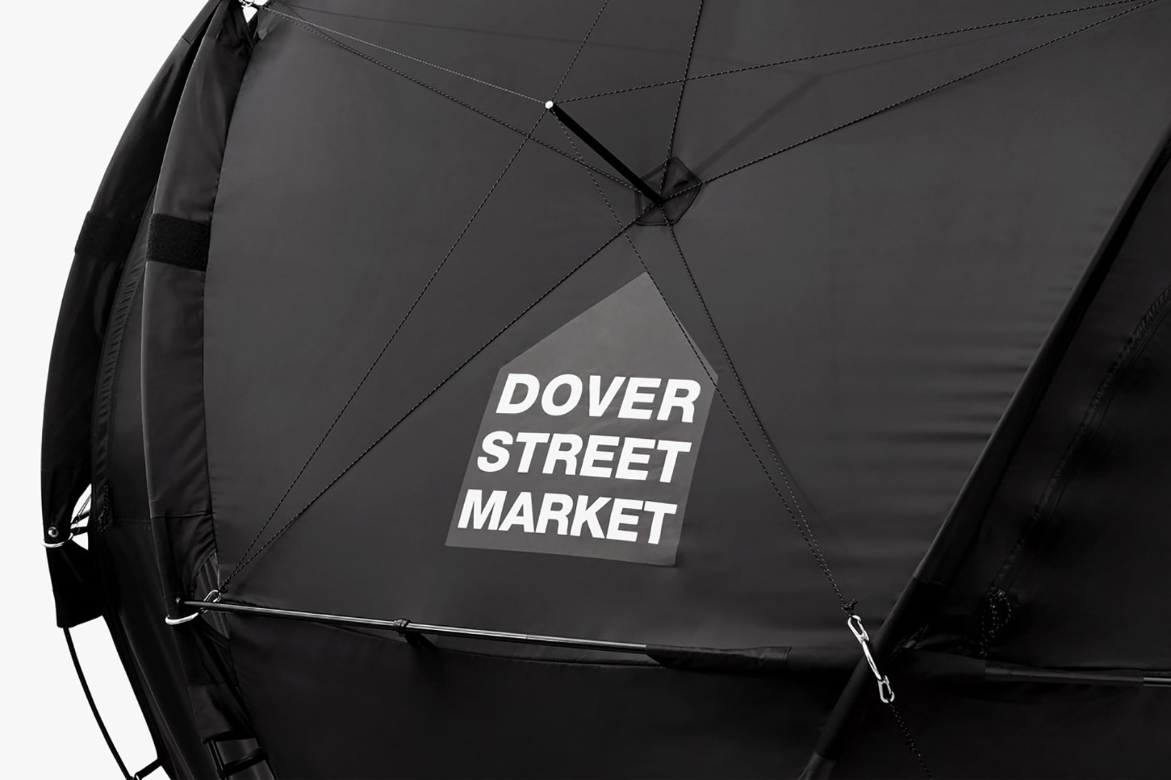 the north face dover street market london geodome tents denali jacket black 