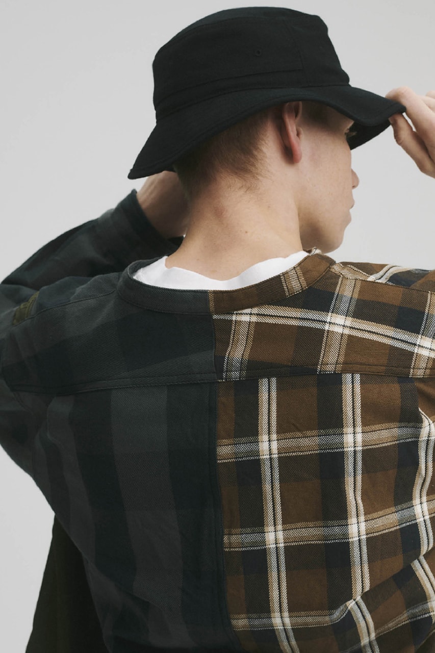 THE NORTH FACE PURPLE LABEL Spring Summer 2020 Collection Lookbook Plaid Shirt