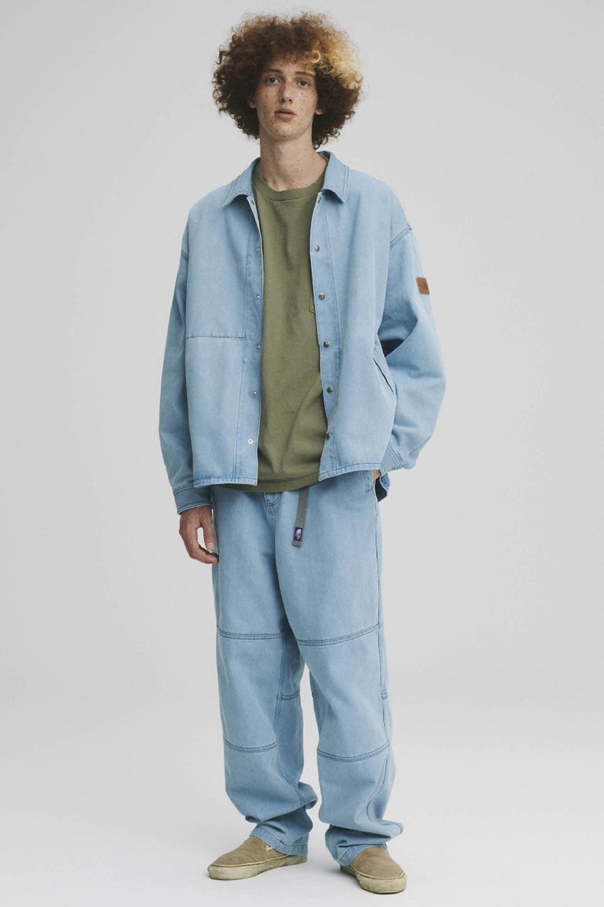 THE NORTH FACE PURPLE LABEL Spring Summer 2020 Collection Lookbook Shirt Pants Denim