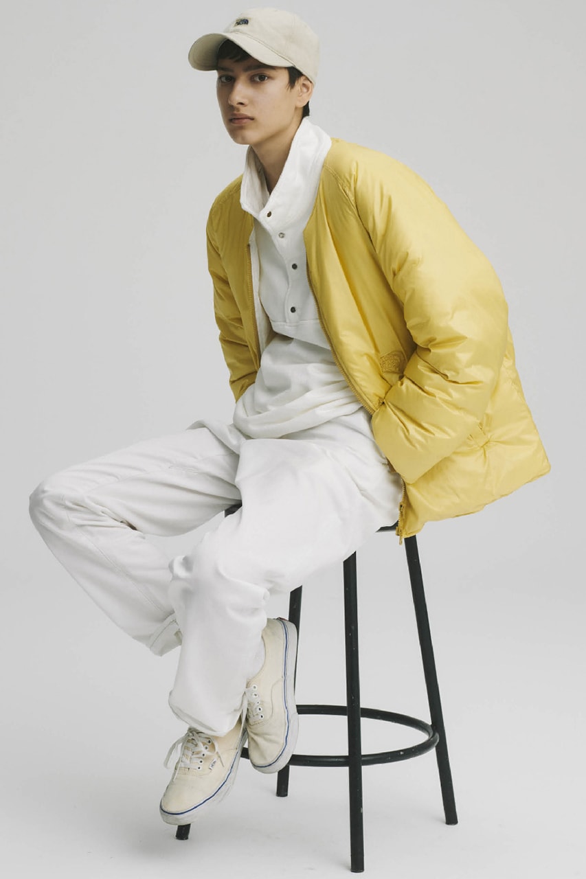 THE NORTH FACE PURPLE LABEL Spring Summer 2020 Collection Lookbook Puffer Jacket Yellow
