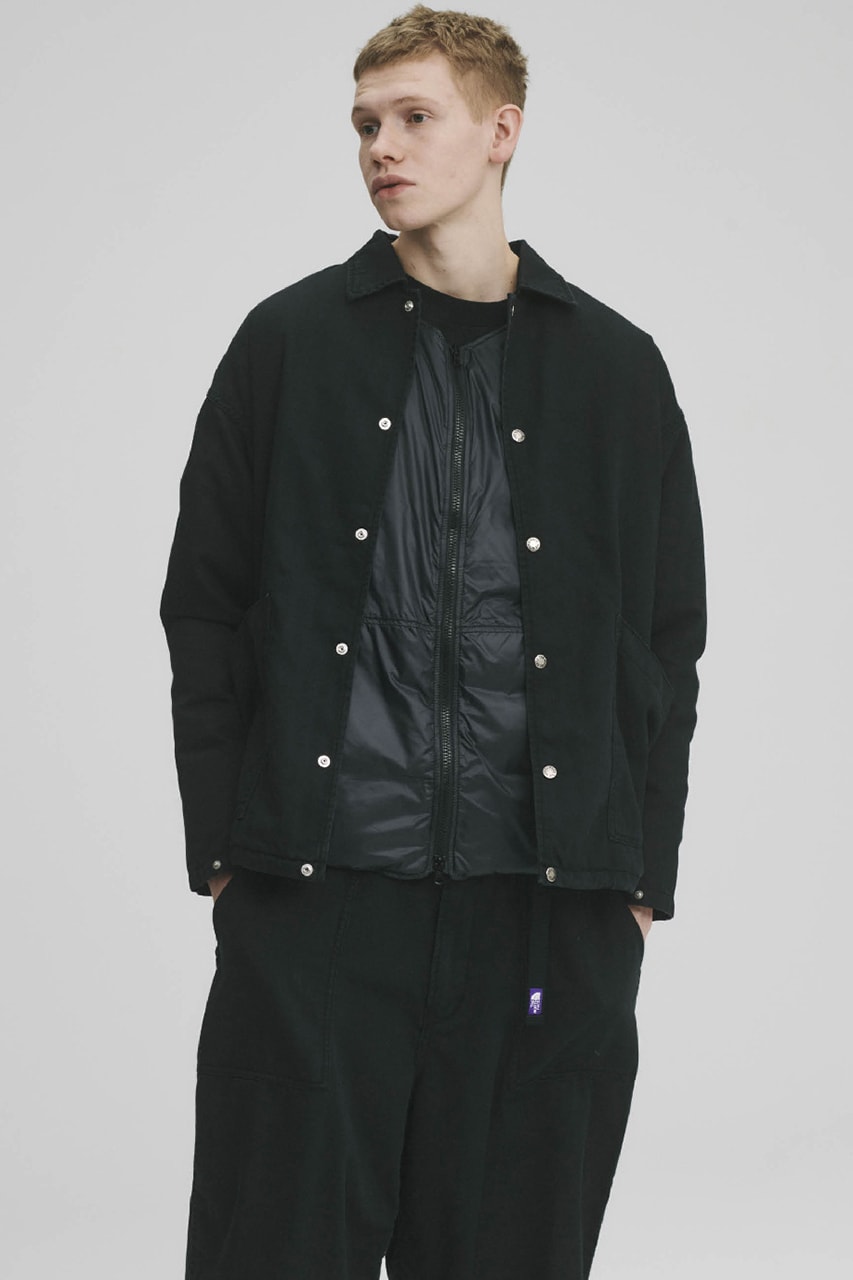 THE NORTH FACE PURPLE LABEL Spring Summer 2020 Collection Lookbook Button Down Black