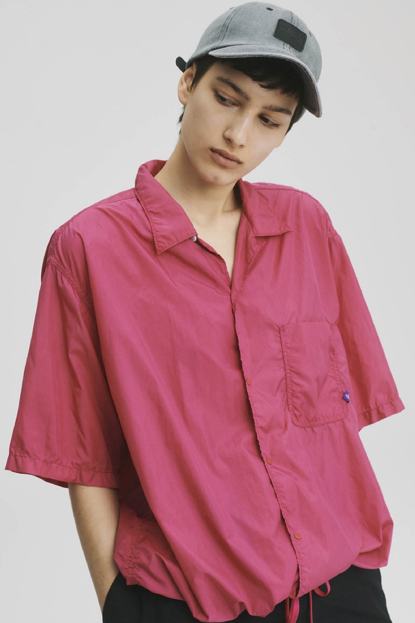 THE NORTH FACE PURPLE LABEL Spring Summer 2020 Collection Lookbook Nylon Shirt