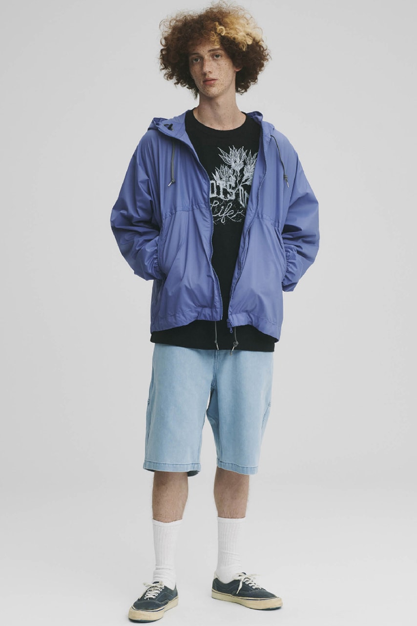 THE NORTH FACE PURPLE LABEL Spring Summer 2020 Collection Lookbook Windbreaker Blue