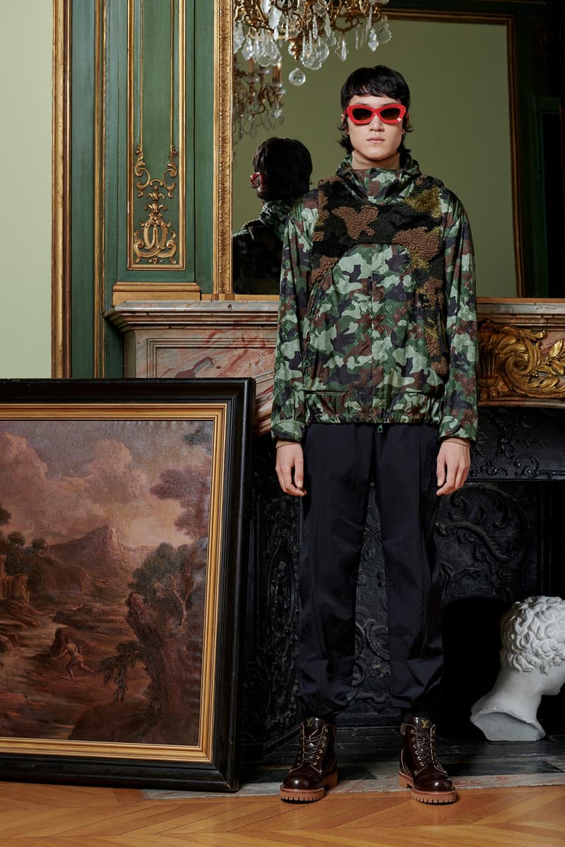 Virgil Abloh Louis Vuitton Pre-Fall 2020 Collection Lookbook Camo Harness Jacket