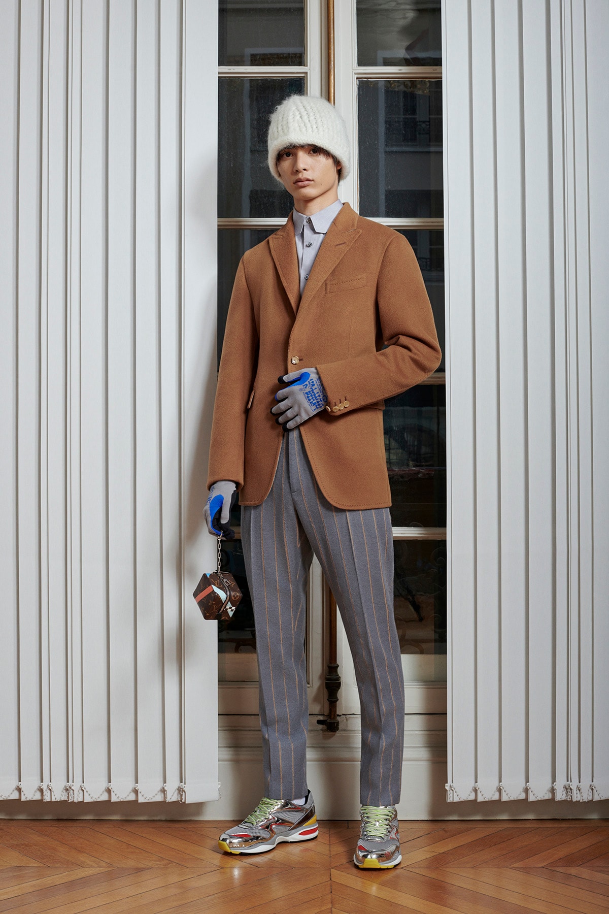 Virgil Abloh Louis Vuitton Pre-Fall 2020 Collection Lookbook Blazer Camo