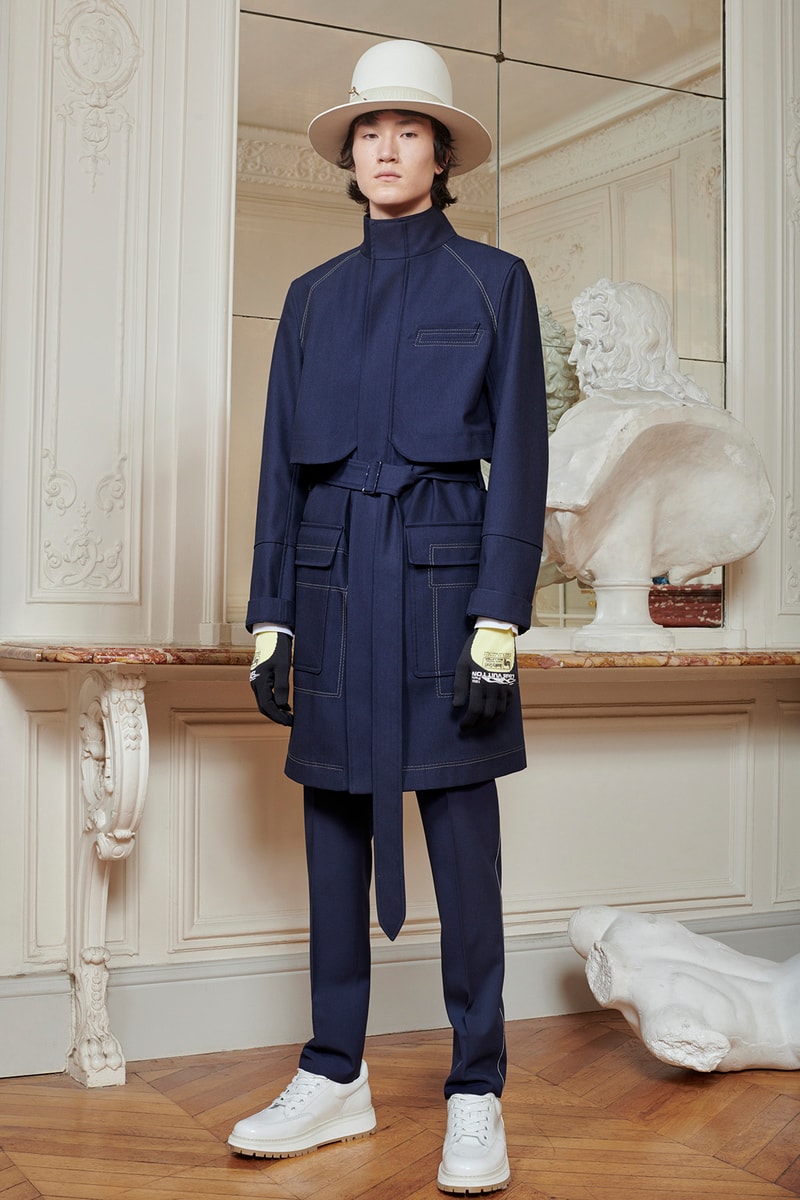 Virgil Abloh Louis Vuitton Pre-Fall 2020 Collection Lookbook Trench Coat