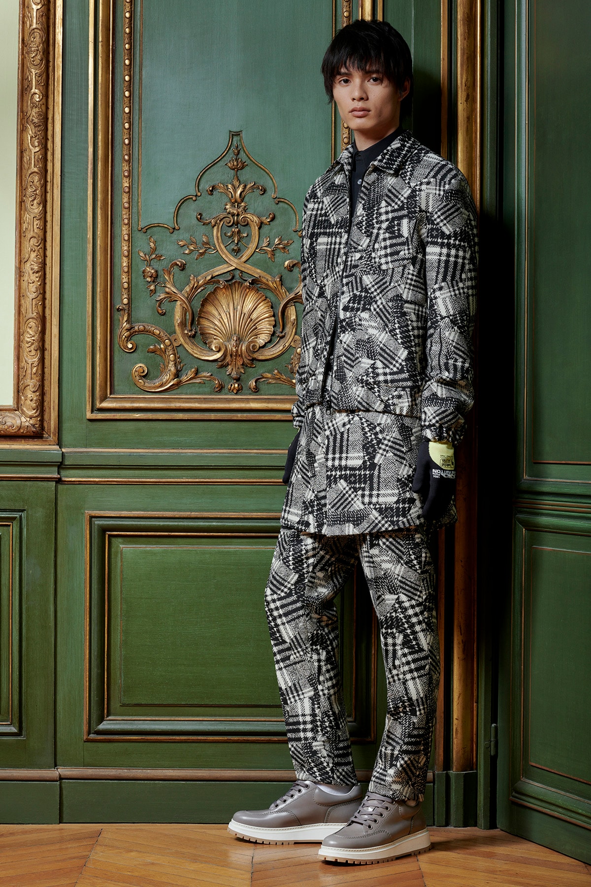 Virgil Abloh Louis Vuitton Pre-Fall 2020 Collection Lookbook Plaid Jacket Pants