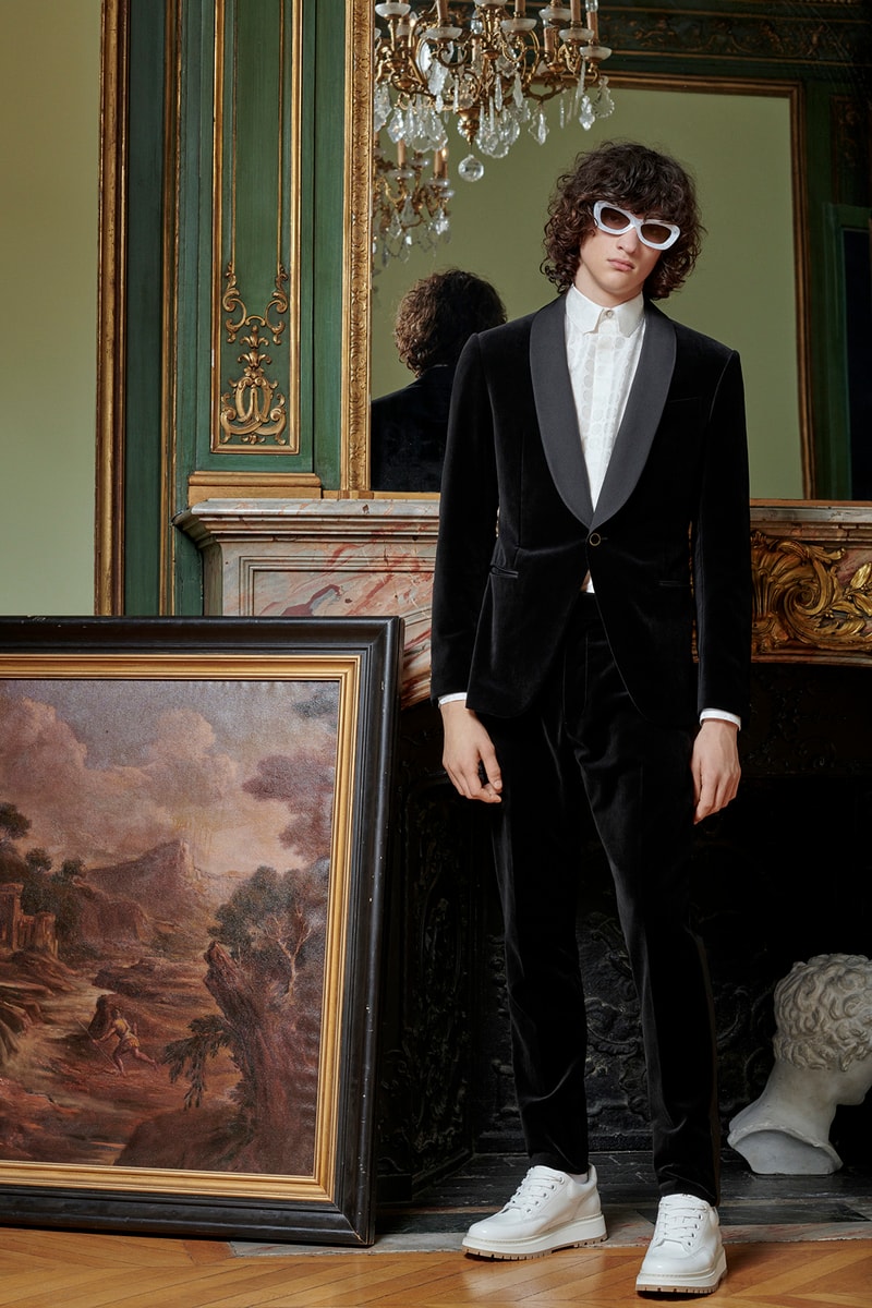 Virgil Abloh Louis Vuitton Pre-Fall 2020 Collection Lookbook Velvet Tuxedo