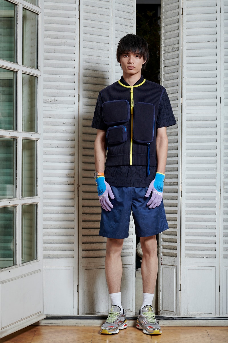 Virgil Abloh Louis Vuitton Pre-Fall 2020 Collection Lookbook Pocket Shirt Shorts