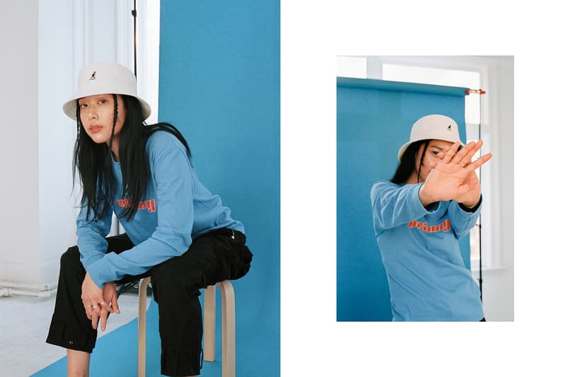 Fall Blues Editorial Jeremy Jude Lee Stussy Bearings Long Sleeve Kangol Bucket Hat