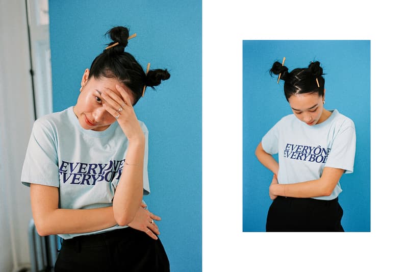 Fall Blues Editorial Jeremy Jude Lee Bianca Chandon Everyone Everybody T-Shirt Dries Van Noten Philips Pants