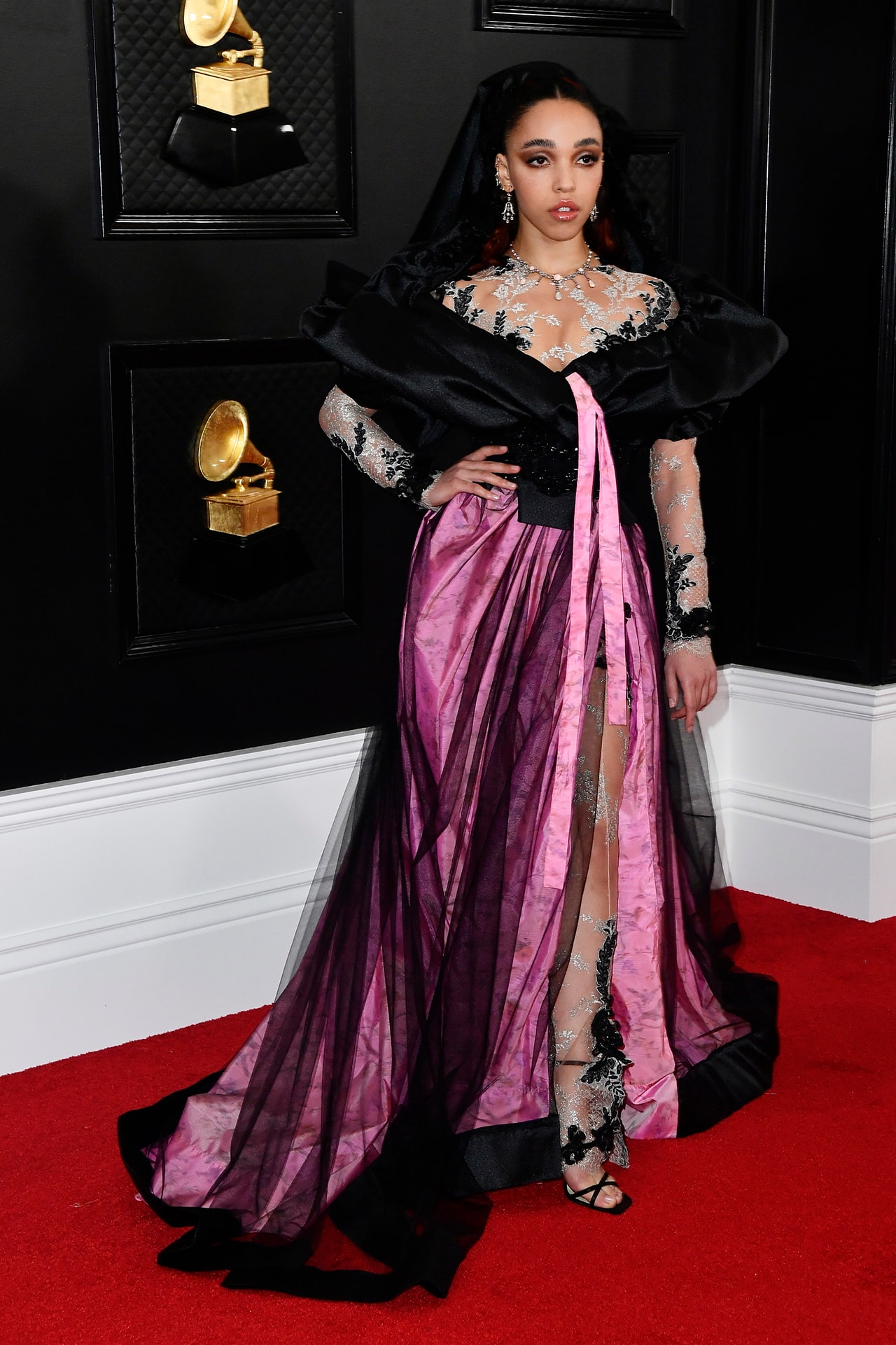 FKA Twigs 62nd Grammy Awards 2020 Red Carpet Dress