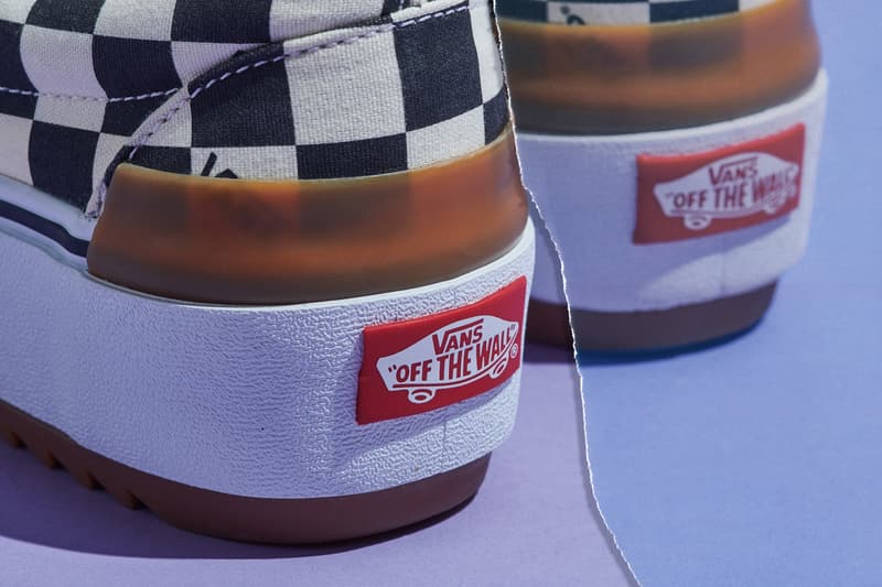 vans stacked pack collection era old skool sk8 hi slip on sneakers footwear checkerboard classic styles heritage