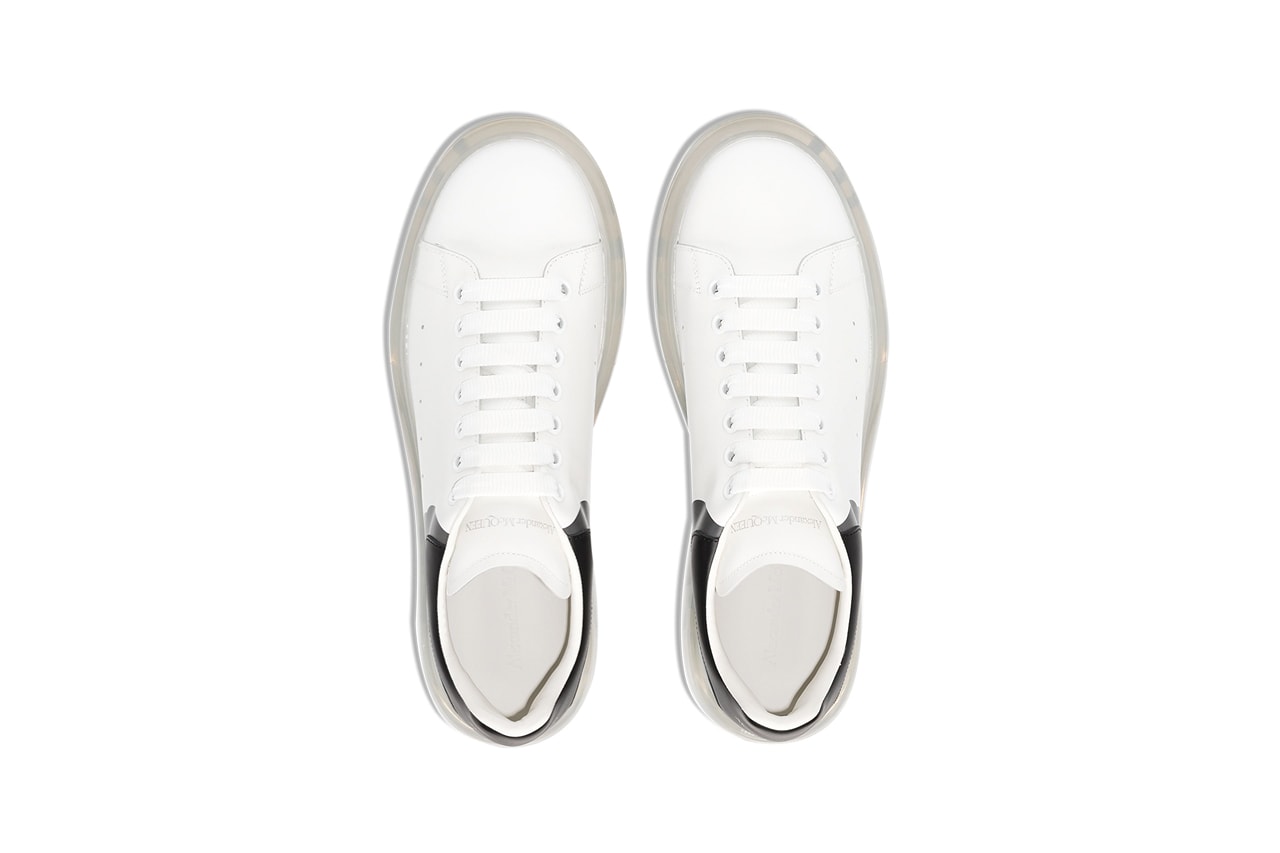 alexander mcqueen oversized white 3d sneakers chunky release price