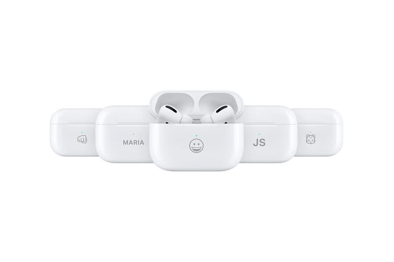 Apple AirPods Pro Case Emoji Engraving Options