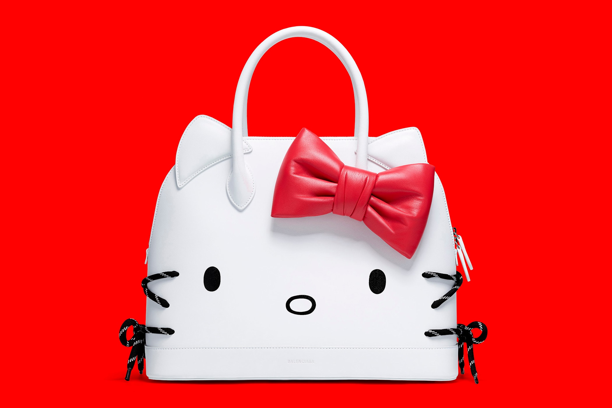 Balenciaga Hello Kitty Bag SS20 Release Date White Red Accessori Sanrio