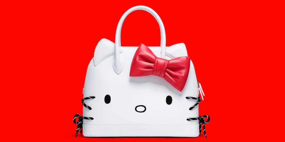 Balenciaga Hello Kitty Small Leather Camera Bag