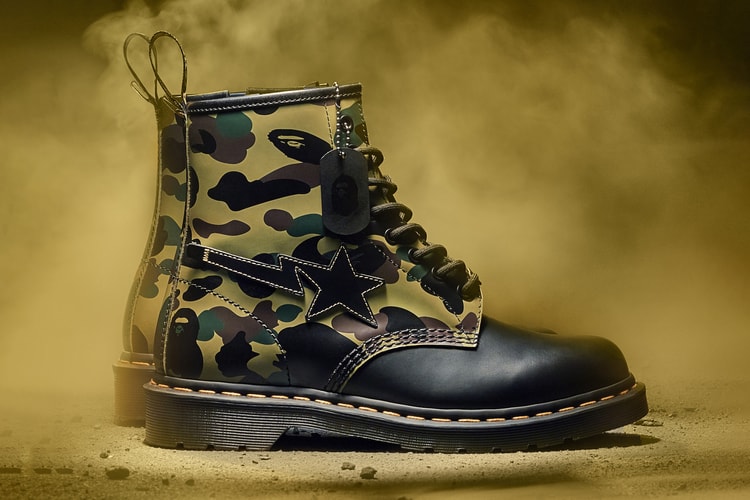 Dr. Martens Teams up With BAPE for Its Latest Collaboration