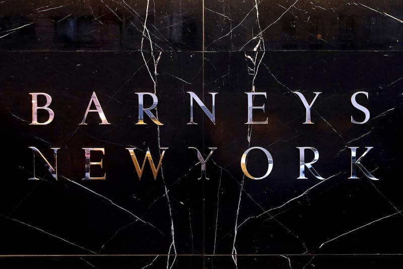 Barneys New York Logo Store Sign Exterior