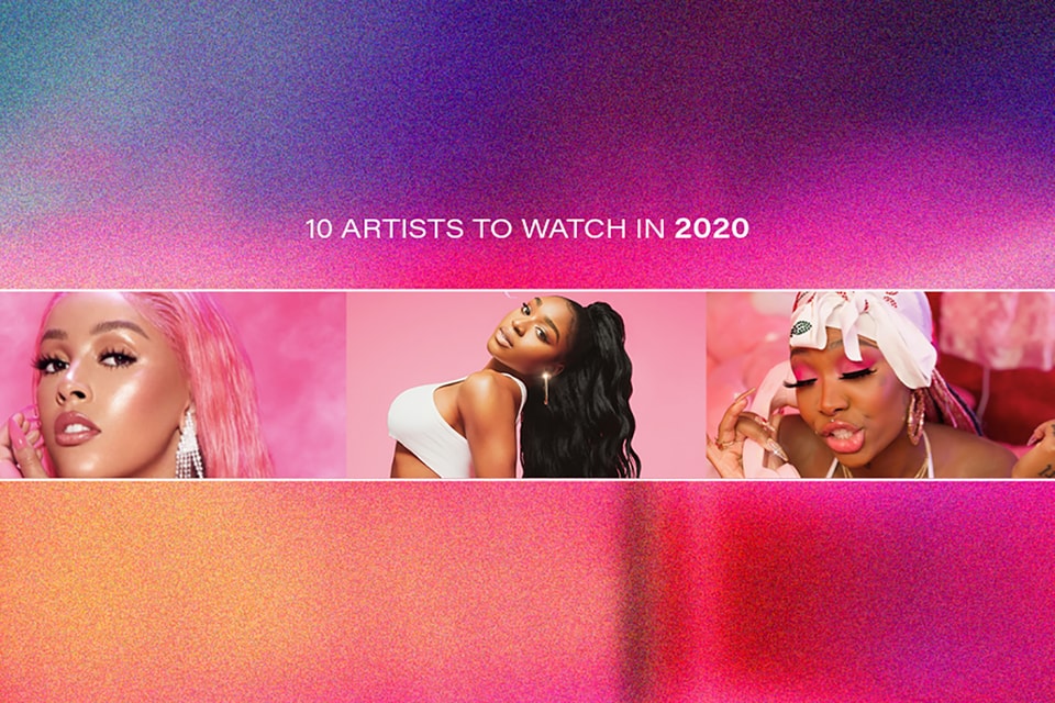Top 10 Artists Of 2020 Doja Cat Normani Chika Hypebae - doja cat juciy roblox id youtube