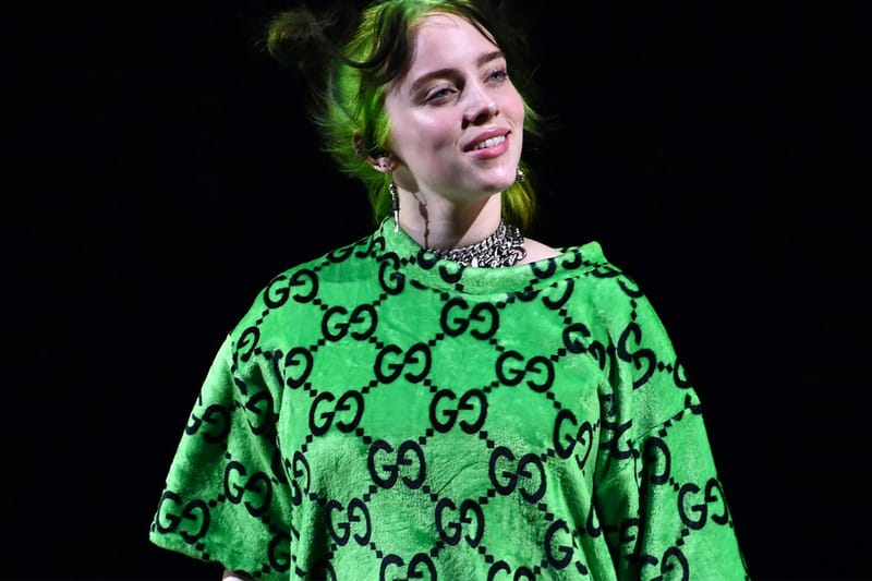 billie eilish gucci tracksuit