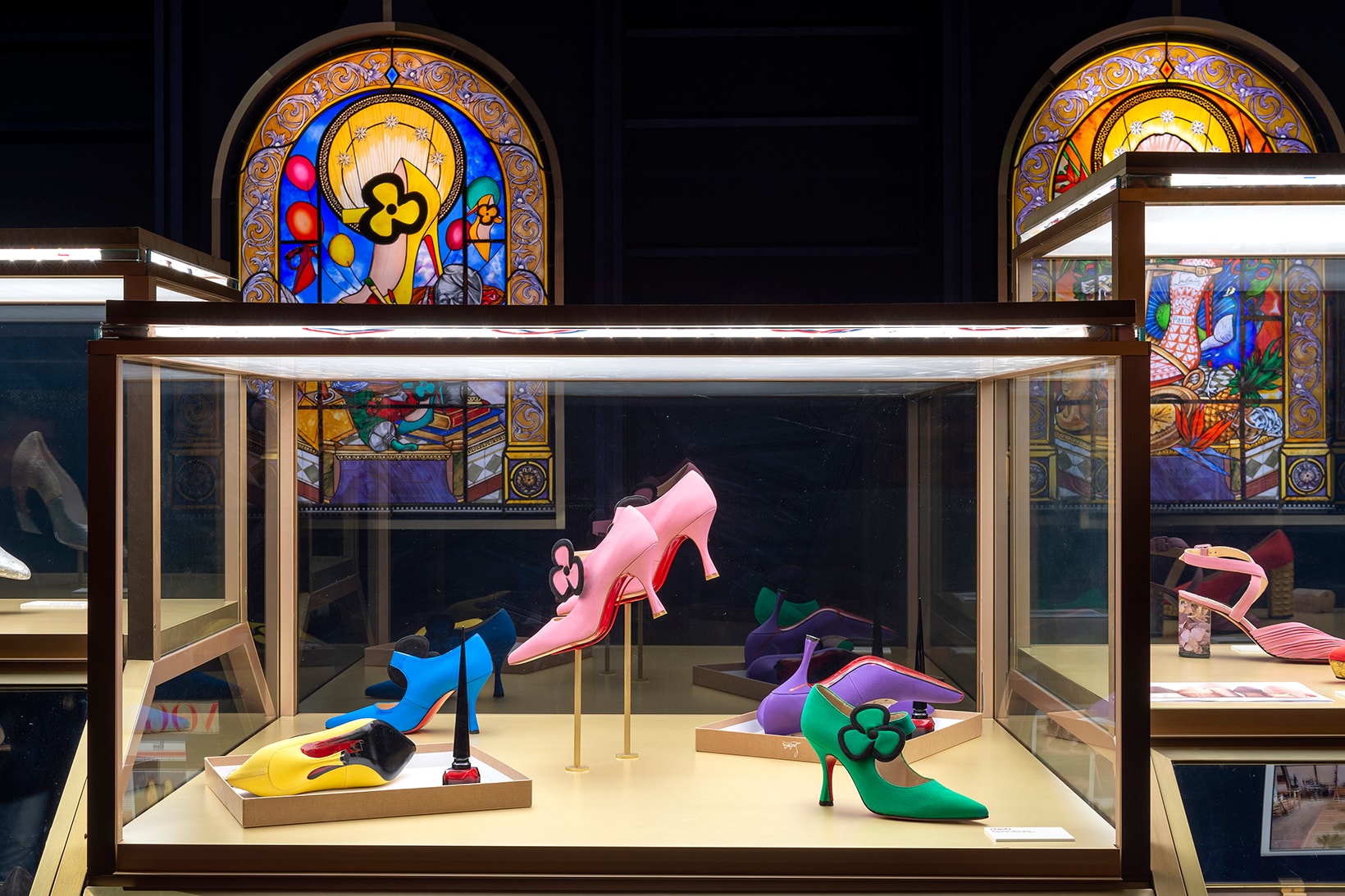 Christian Louboutin, Exhibition[niste] Palais de la Porte Dorée Shoes Display