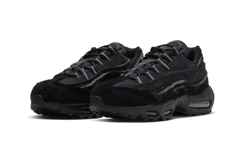 COMME des GARÇONS x Nike Air Max 95 Black