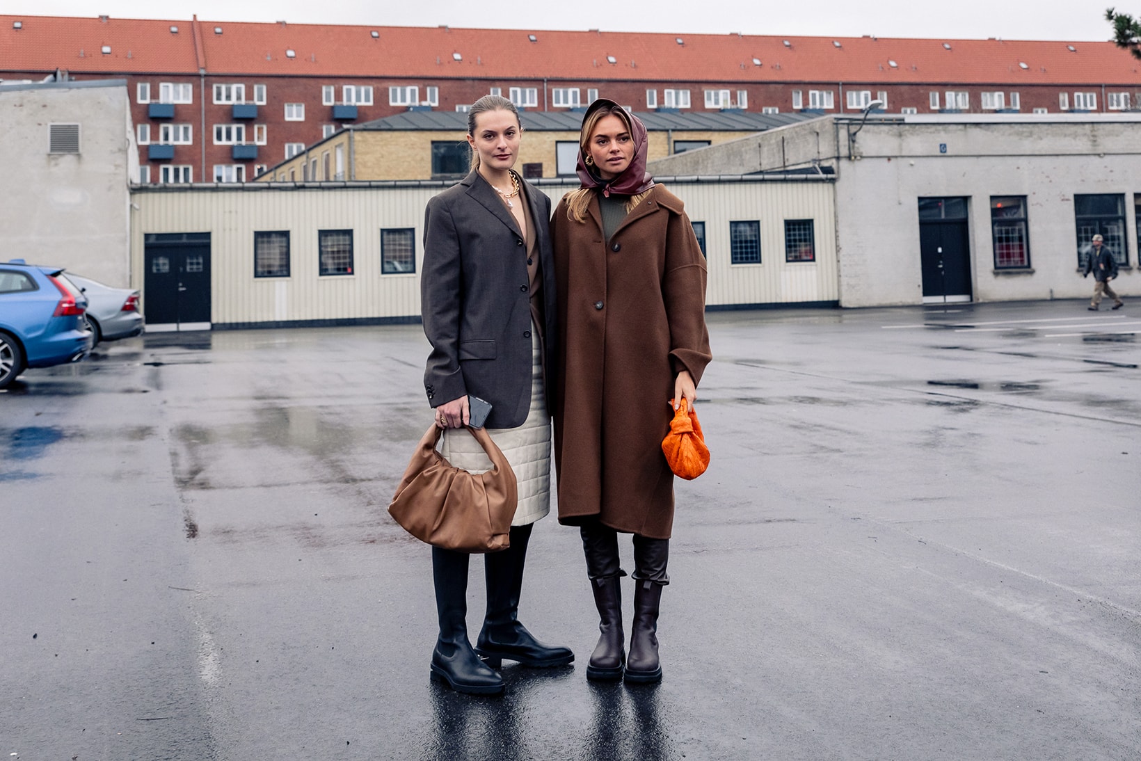 Copenhagen Fashion Week Fall/Winter 2020 Street Style Bottega Veneta