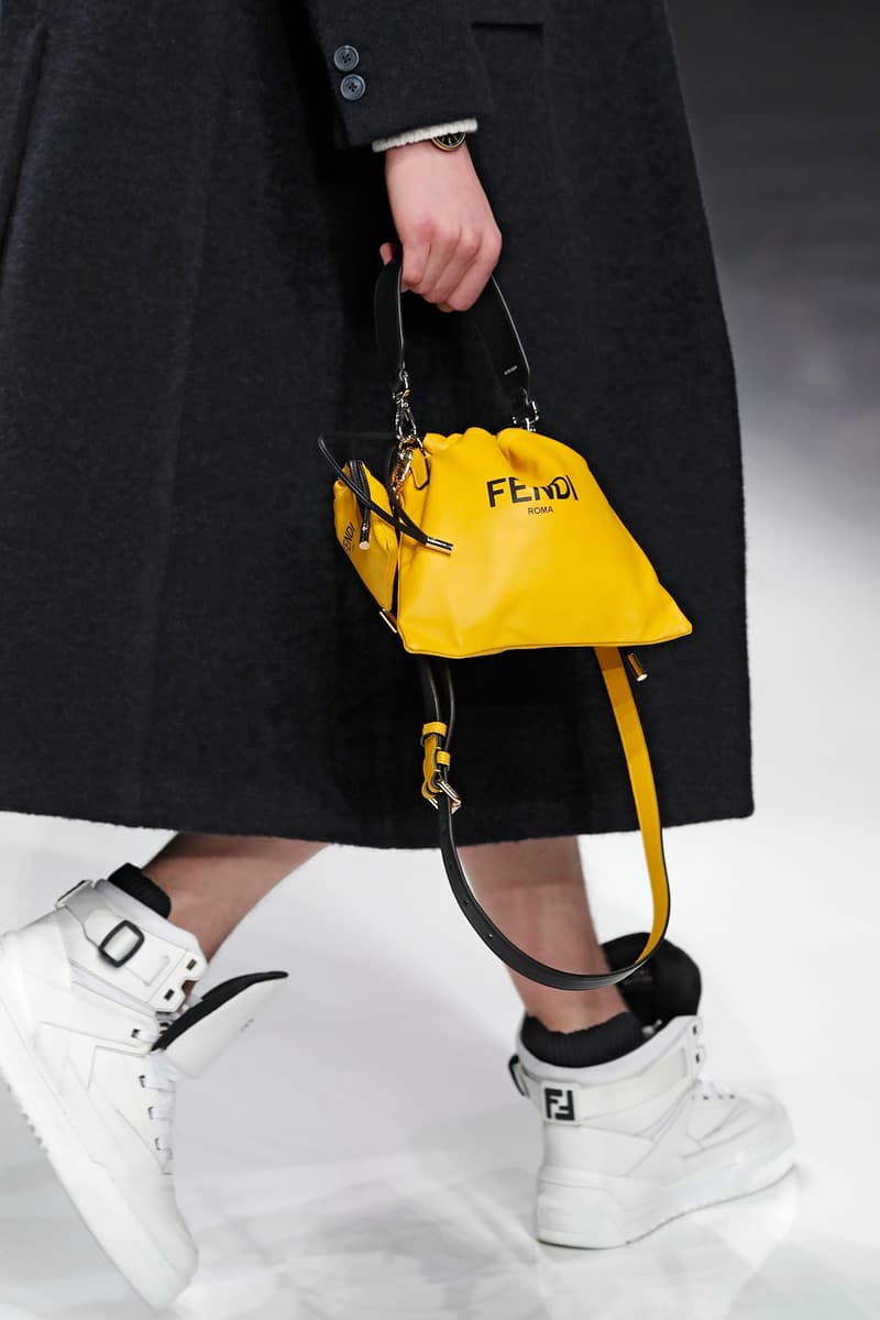 Fendi Fall/Winter 2020 Collection Drawstring Yellow