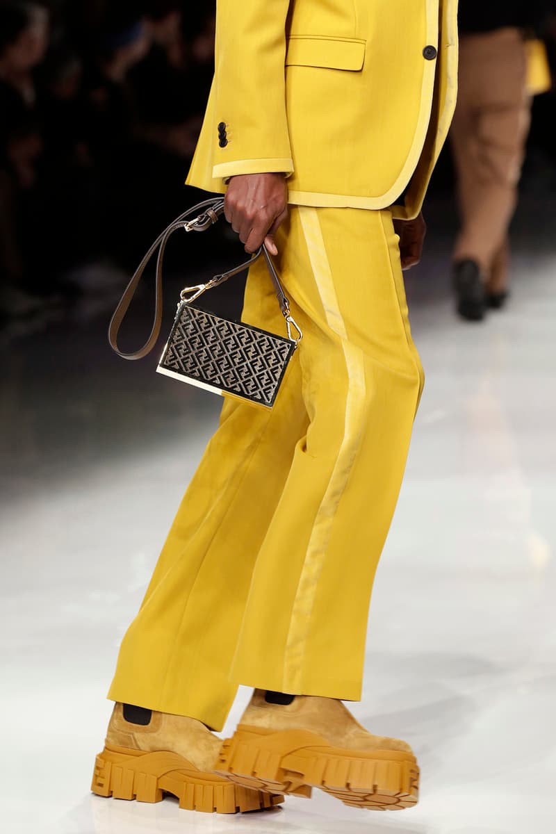 Fendi Fall/Winter 2020 Collection Mini Zucca Crossbody Black