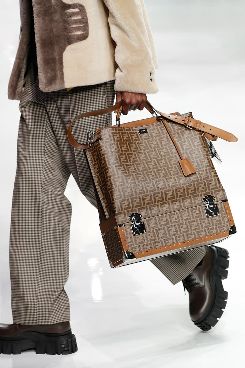 Fendi Fall/Winter 2020 Collection Trunk Tote