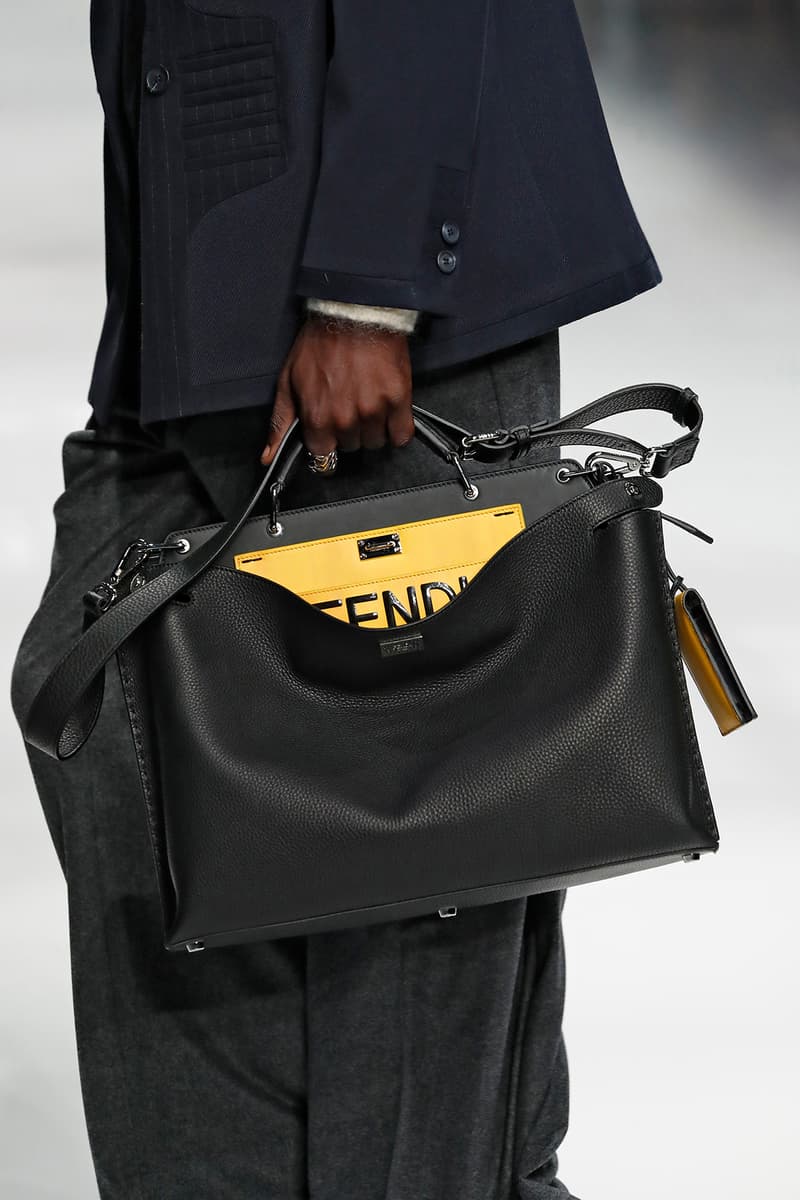 Fendi Fall/Winter 2020 Collection Peekaboo Black